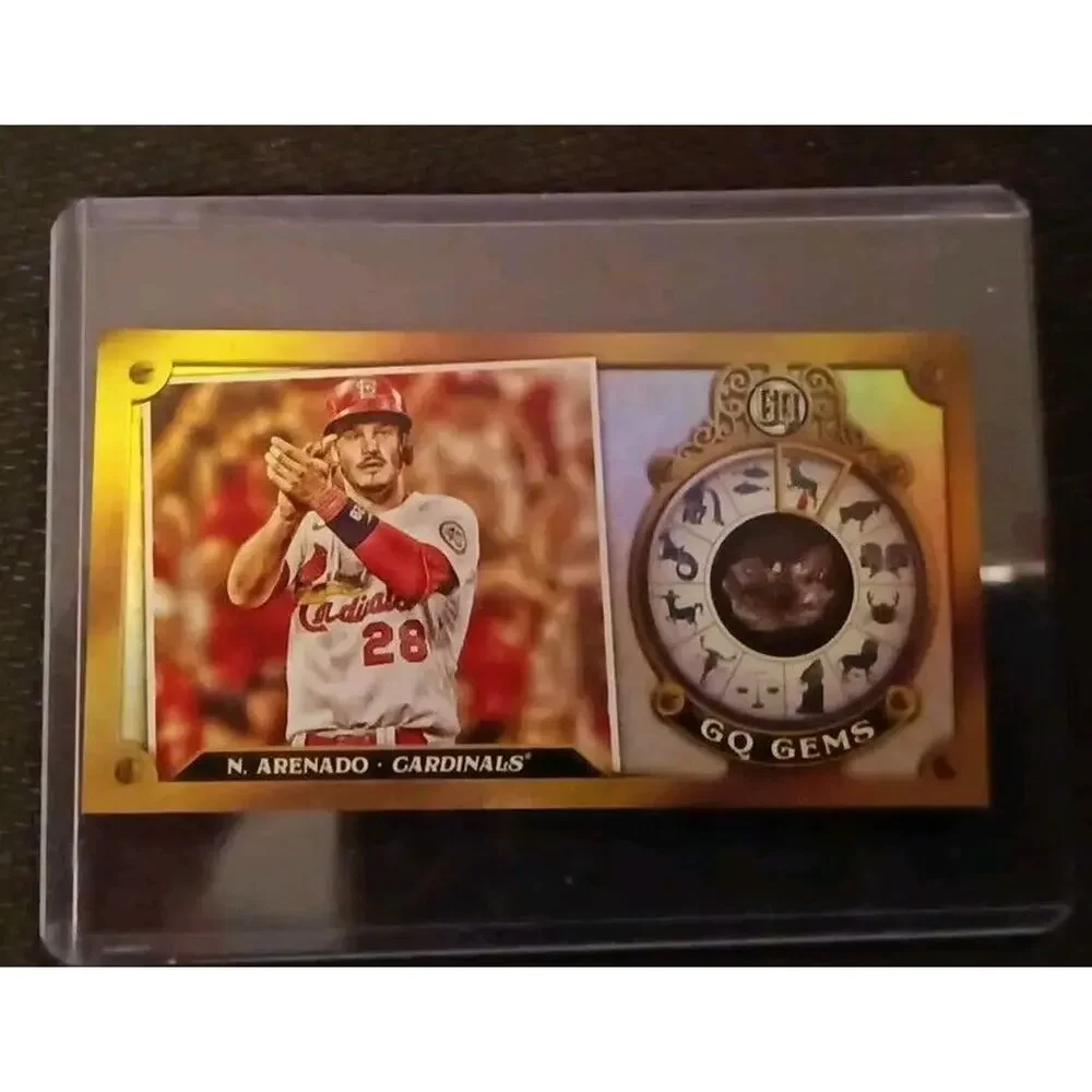 2022 Topps Gypsy Queen Refractor- GQ Gems Minis #GGM-8 Nolan Arenado - Picture 3 of 4